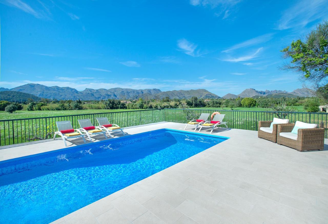 Owl Booking Villa Siquier - Luxury Retreat With Mountain Views Pollenca Exterior photo